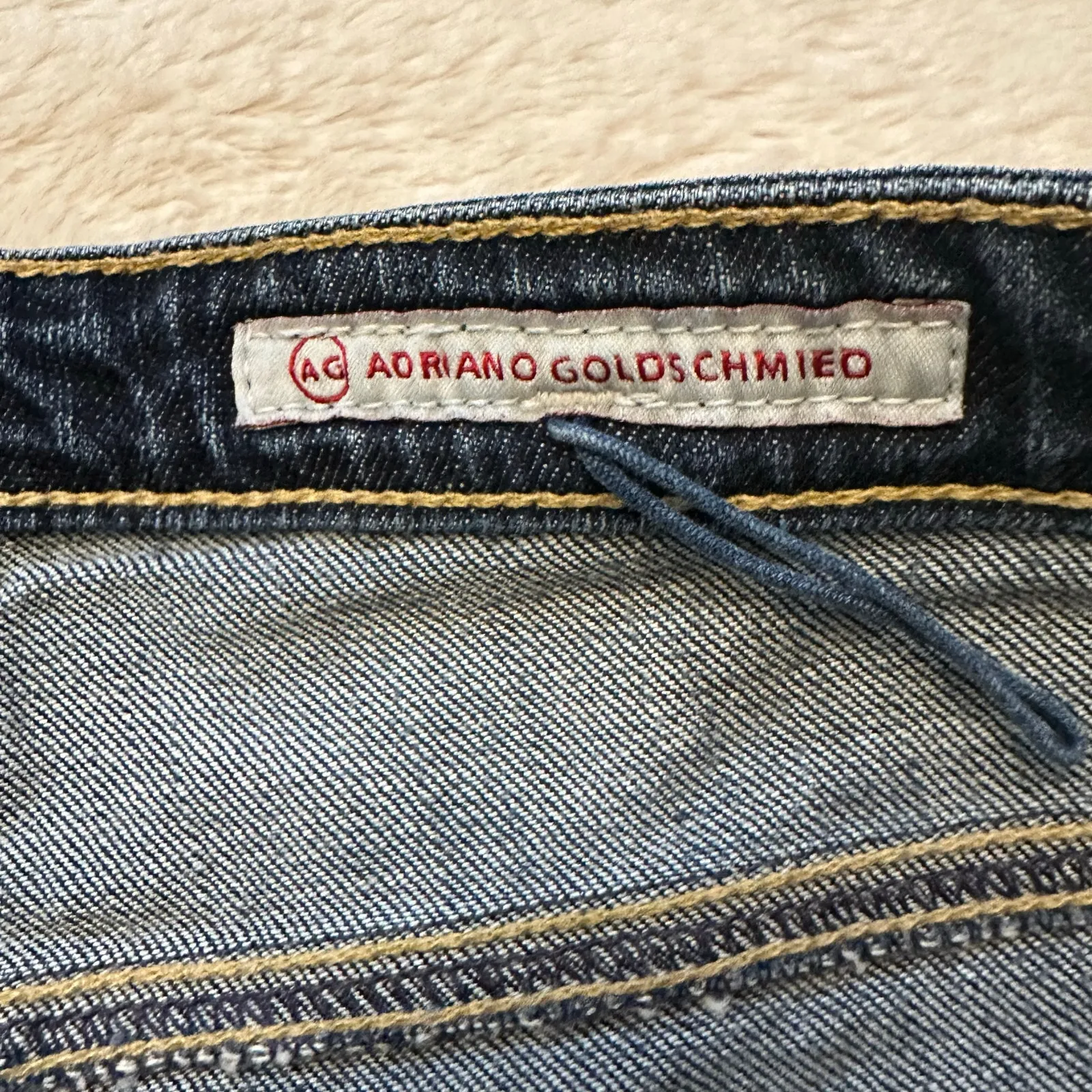 AG Denim Shorts sz 30 Dark Denim Shorts Jean Shorts - Image 5