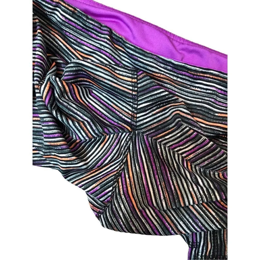 Ashley Blue space dye yoga capris Purple Size M - Image 3