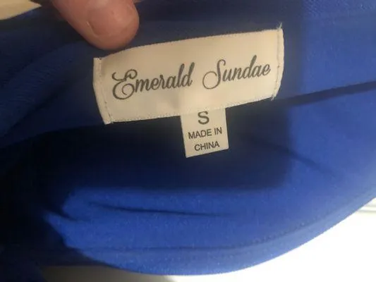 Blue Cocktail / Interview Dress - Image 3