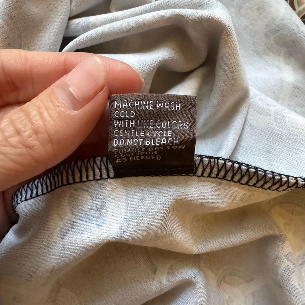 J. McLaughlin Berlin Midi Dress in Black Blue Heraldic Knot Size Small - Image 12