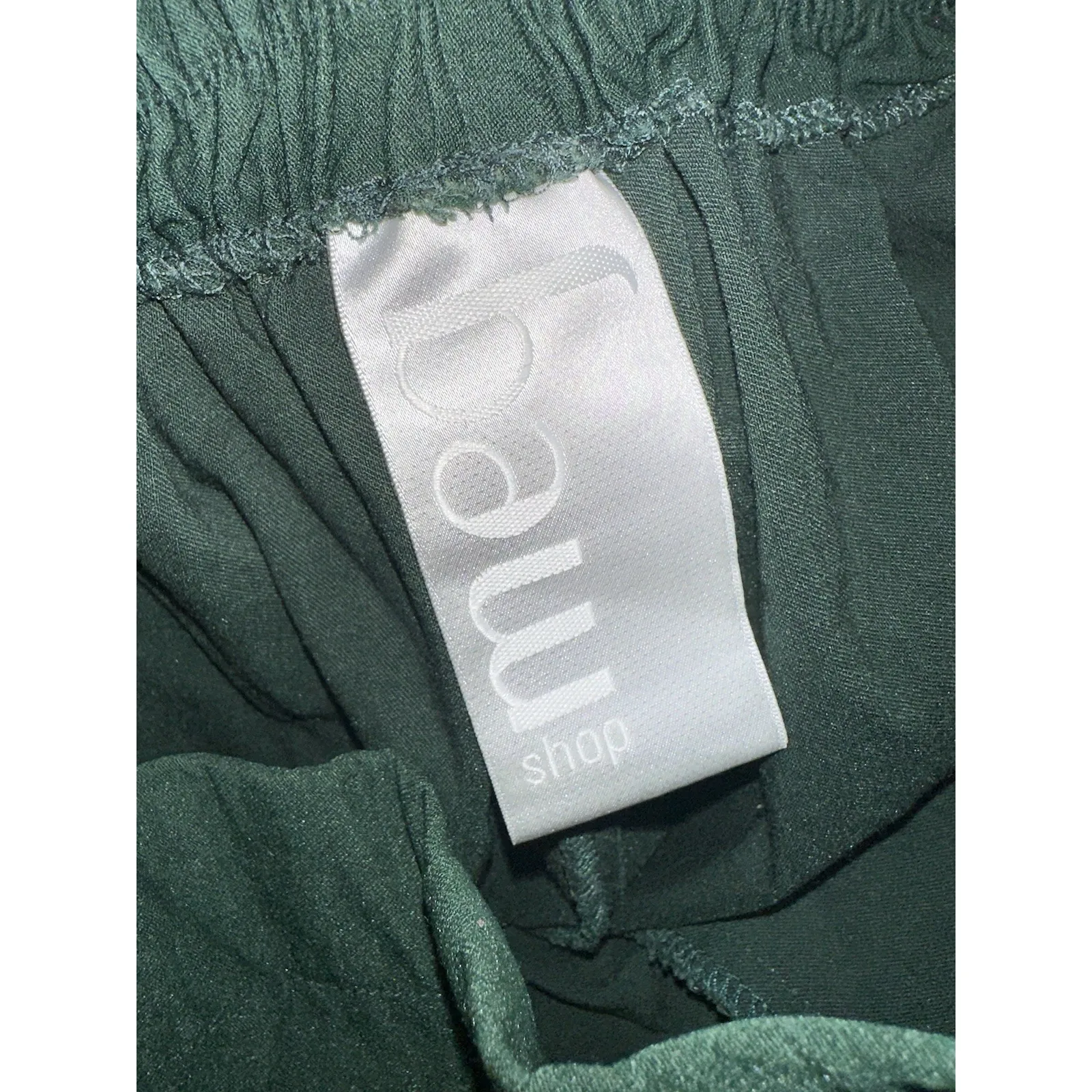 Meg Shop Evergreen Pull On Stretch Pine Green Pants GUC Size M Size M - Image 5