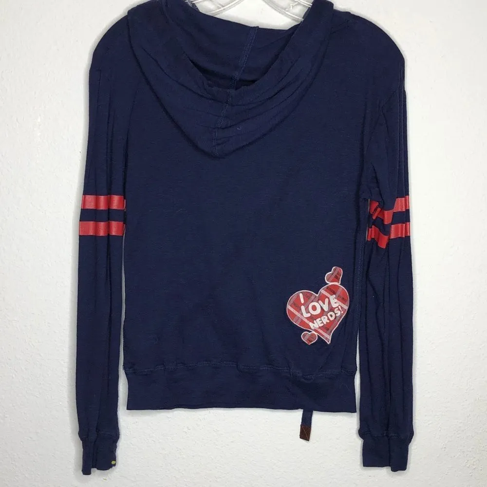 Disney‎ Parks Nerd Hoodie Shirt - Image 4