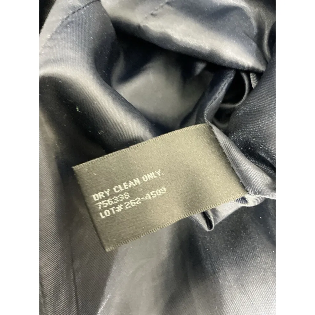 Womans Worthington Multicolor Plaid Full Zip Wool Blend Coat Mid Length Medium - Image 5