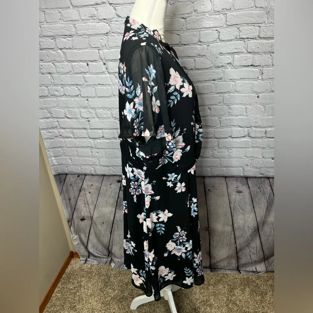 Torrid chiffon aline skater dress size 20 - Image 5