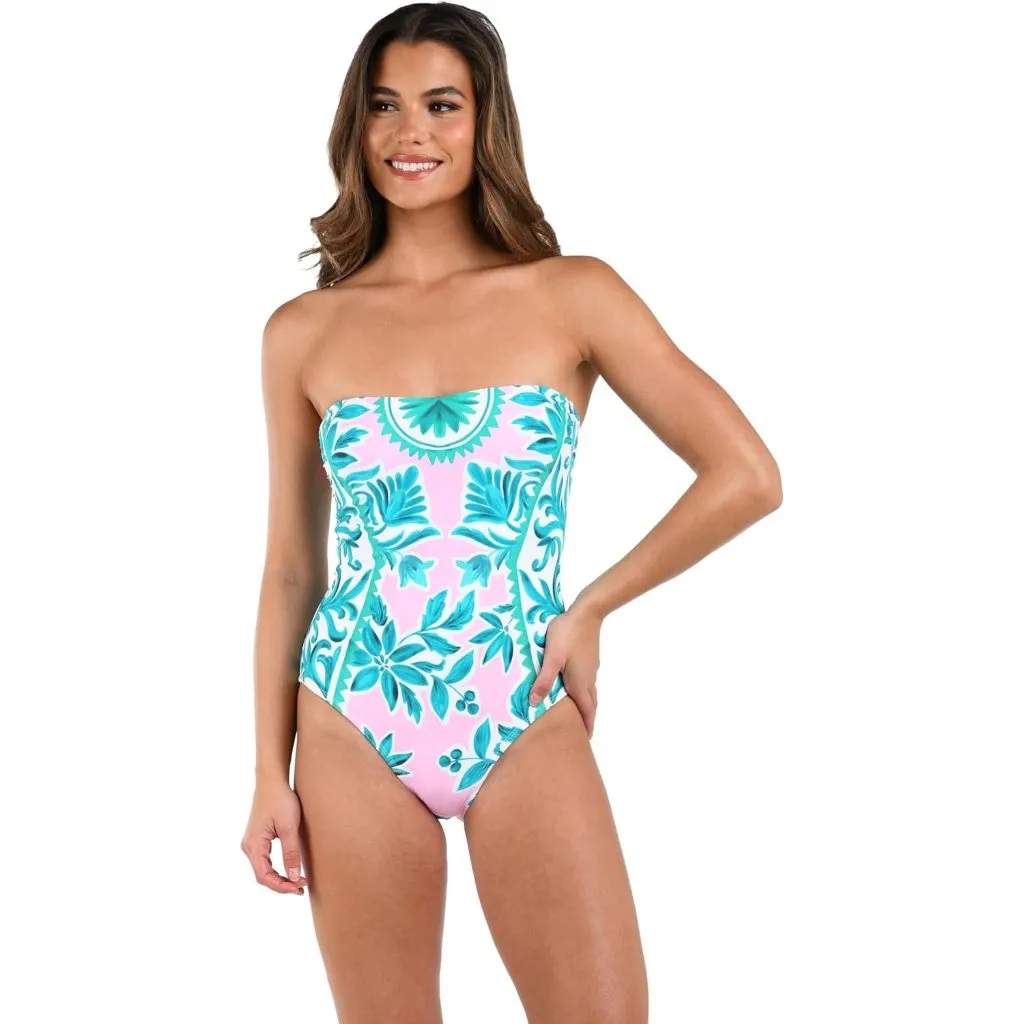 $137 La Blanca Women's One-Piece Swimsuit Lingerie Tummy Control Bathing Suit 12 - Image 3