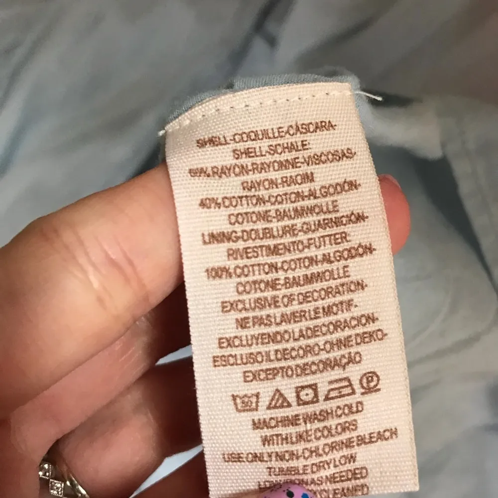 Free People Sunbeams Floral Embroidered Chambray Blue Mini Dress Bohemian - Image 10