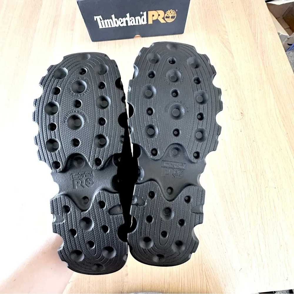 Timberland PRO Women's POWERTRAIN SPORT Alloy safety Toe Work Sneaker Sz 8M Black - Image 6