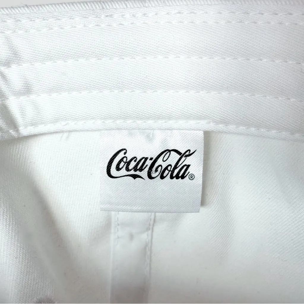 Diet Coke Hat Cap Coca Cola Womens Embroidered Adjustable White Red Fun Gift - Image 7