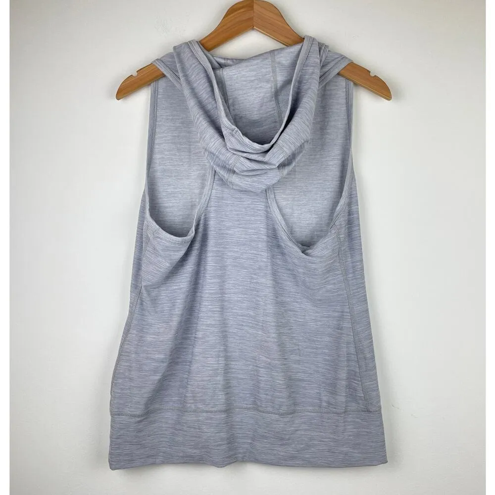 Northface Motivation Sleeveless Hoodie Tank Sz M Workout Racerback Activewear - Image 6