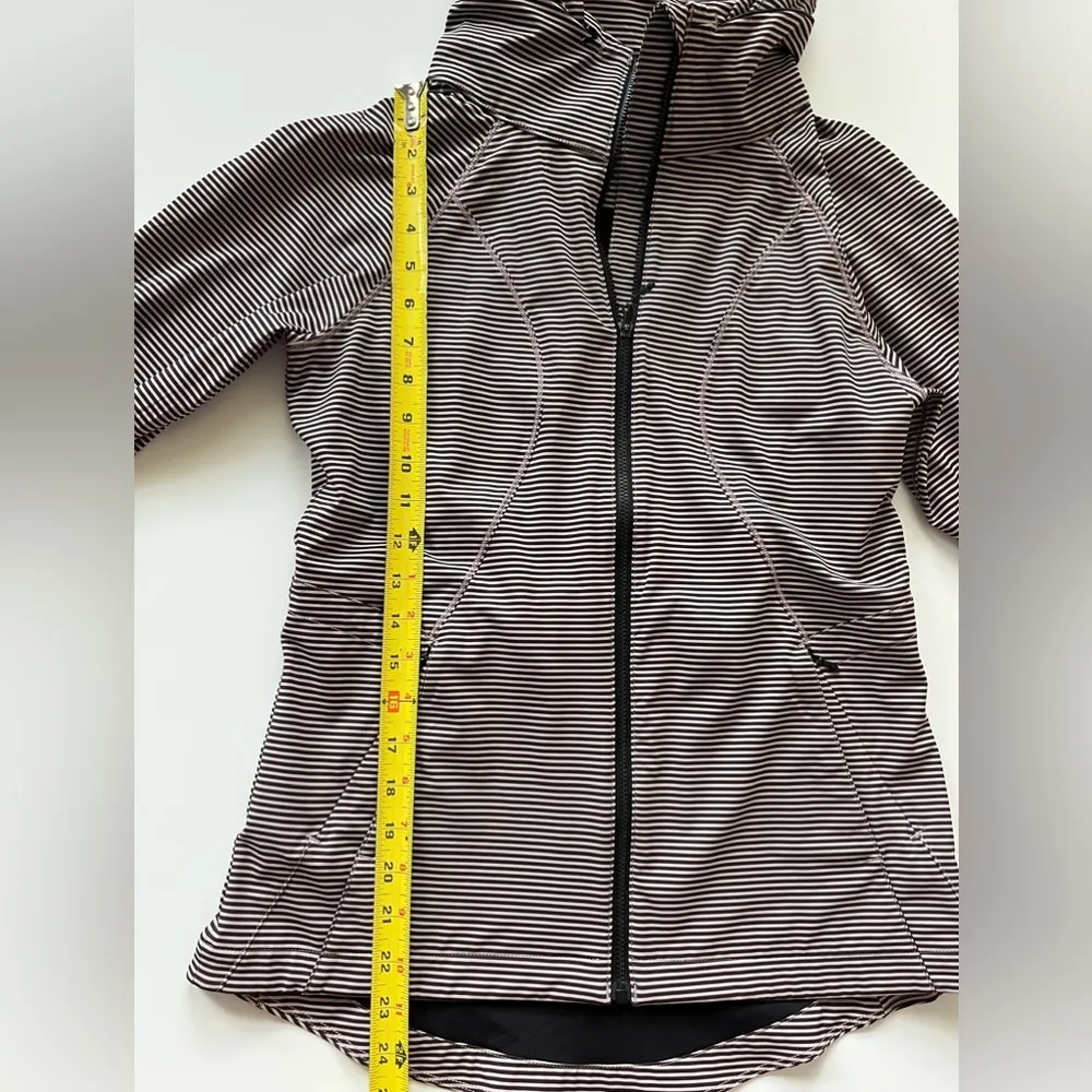 lululemon athletica Go The Distance JacketMini Pop Stripe Printed Mink Berry Blk - Image 5