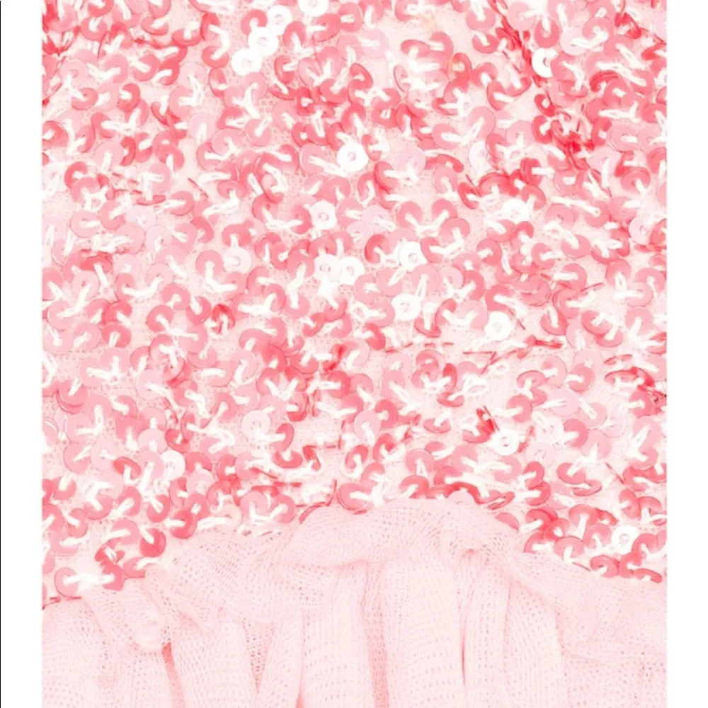 NWT Loveshackfancy Romia tulle dress in pink frusia - Image 7