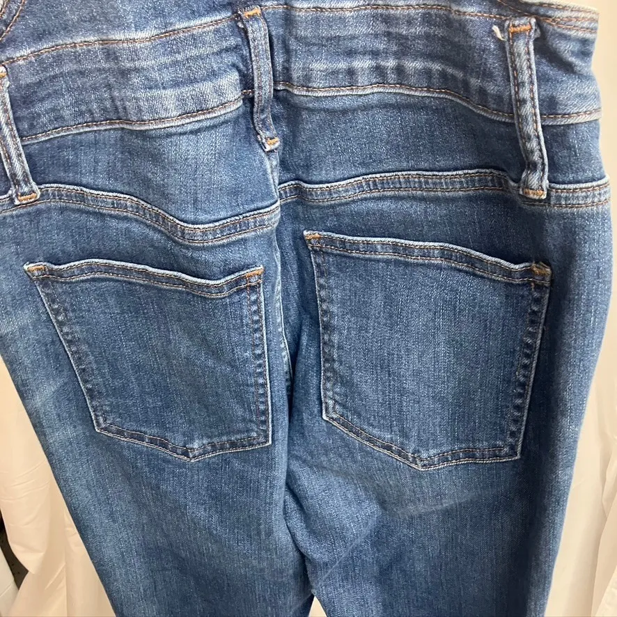 Madewell Denim Overalls Women's Size S Light Wash Stretch Skinny Jeans‎ - Image 7