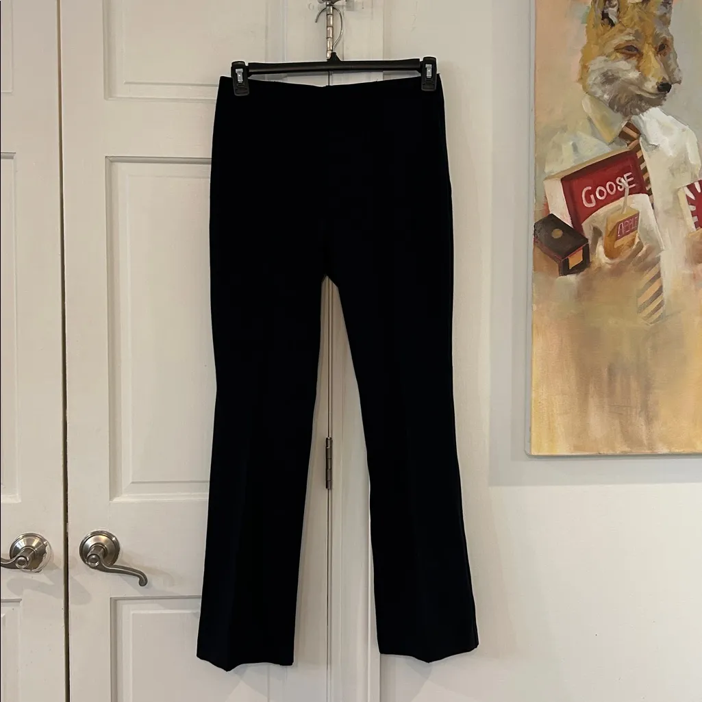 EUC SPANX 20792Q Smooth Perfect Fit  Ponte Micro Flare Pants Large Black - Image 2
