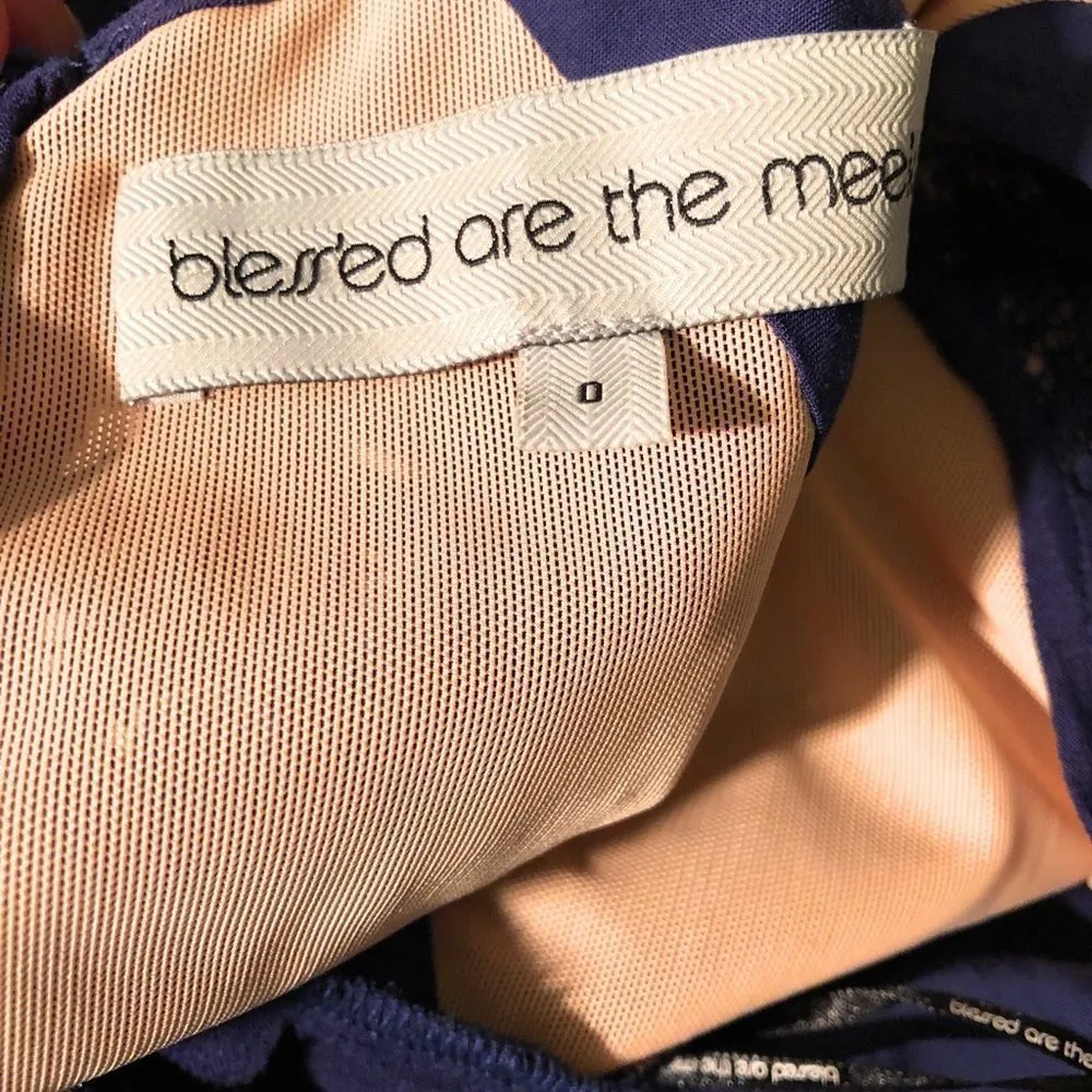 Bless’ed Are The Meek Dress‎ Dark Navy Size 0 - Image 9