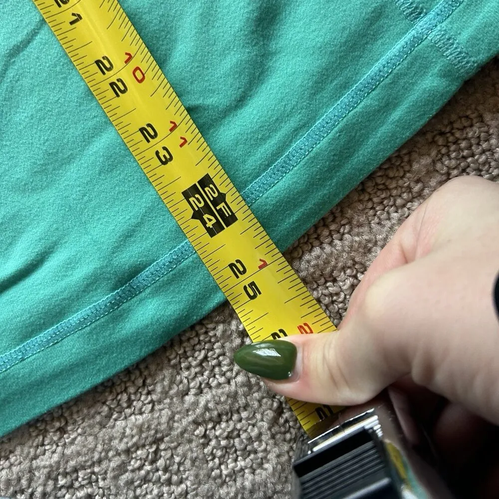 Lululemon Tank Top Womens Green Blue Swift Tech Yoga Gym Teal Running Y2K Size 4 - Image 4