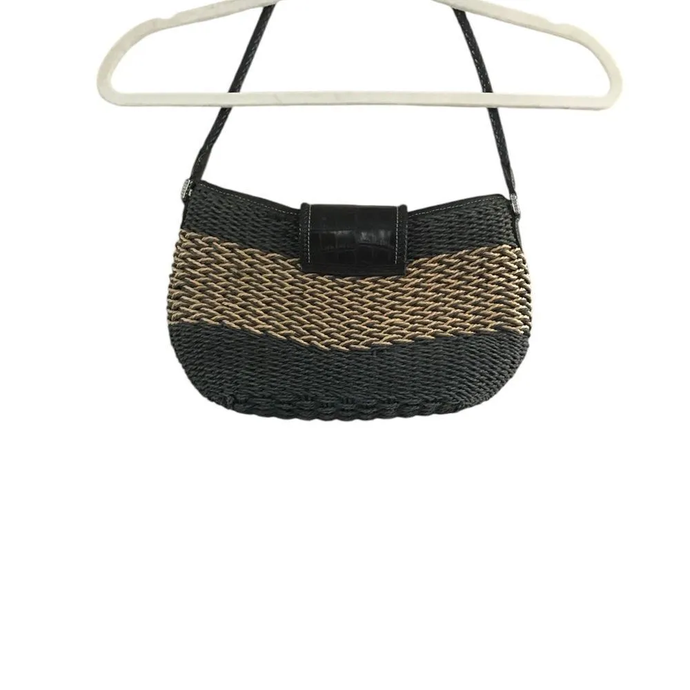 Brighton Savannah Shoulder Bag Braided Vintage - Image 11