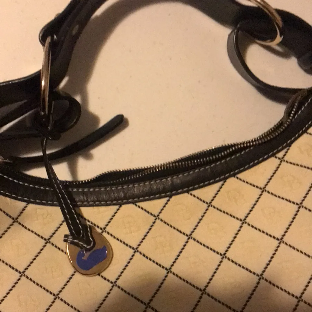 Dooney & Bourke Logo Half moon Minimalist Gorgeous Bag - Image 11