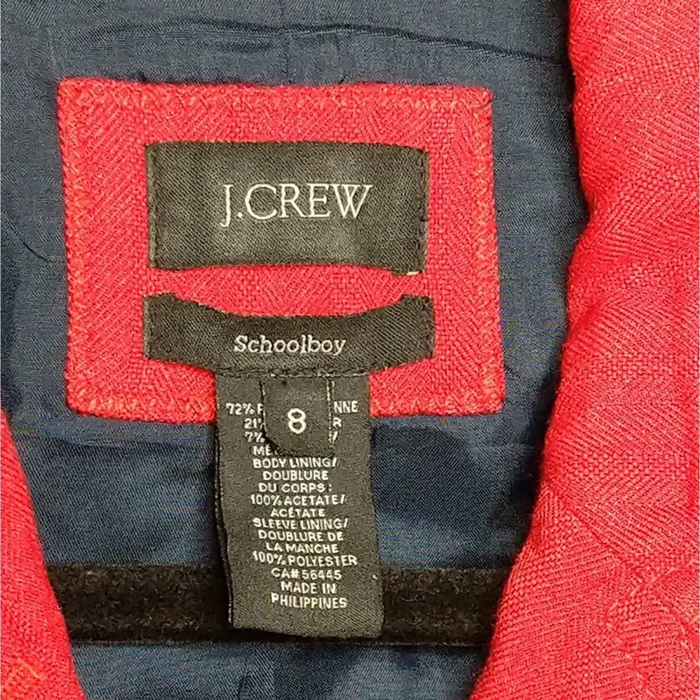 J. Crew Schoolboy Blazer - Size 8 - EUC - Image 6