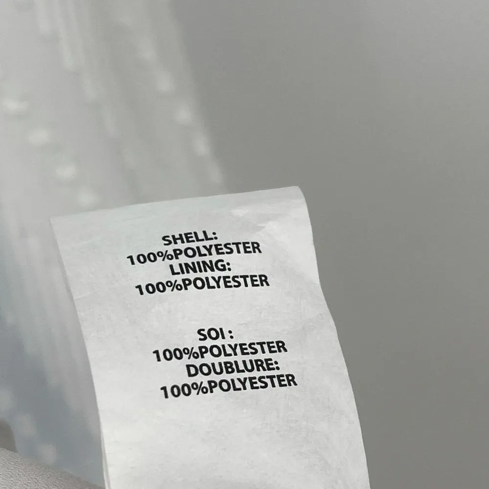 Ramy Brook Carl Deep V-Neck Smocked Tiered Textured Ruffle Mini Dress Ivory - Image 11