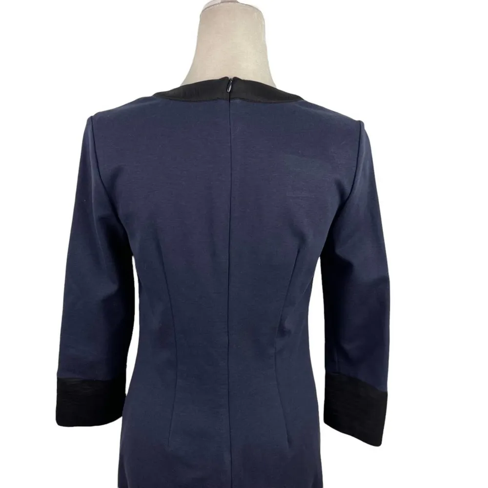 BODEN JOSIE PONTE NAVY DRESS J0288 DAY DRESSES SIZE 6 - Image 9