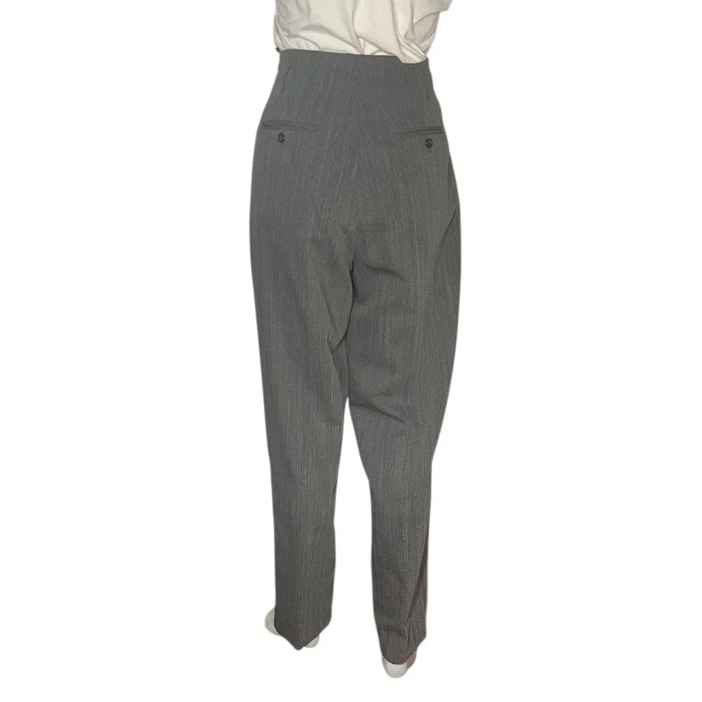 J PETERMAN 3 Piece Pantsuit Longline Jacket Pants Vest Wool Lined Womens VINTAGE Size 10 - Image 3