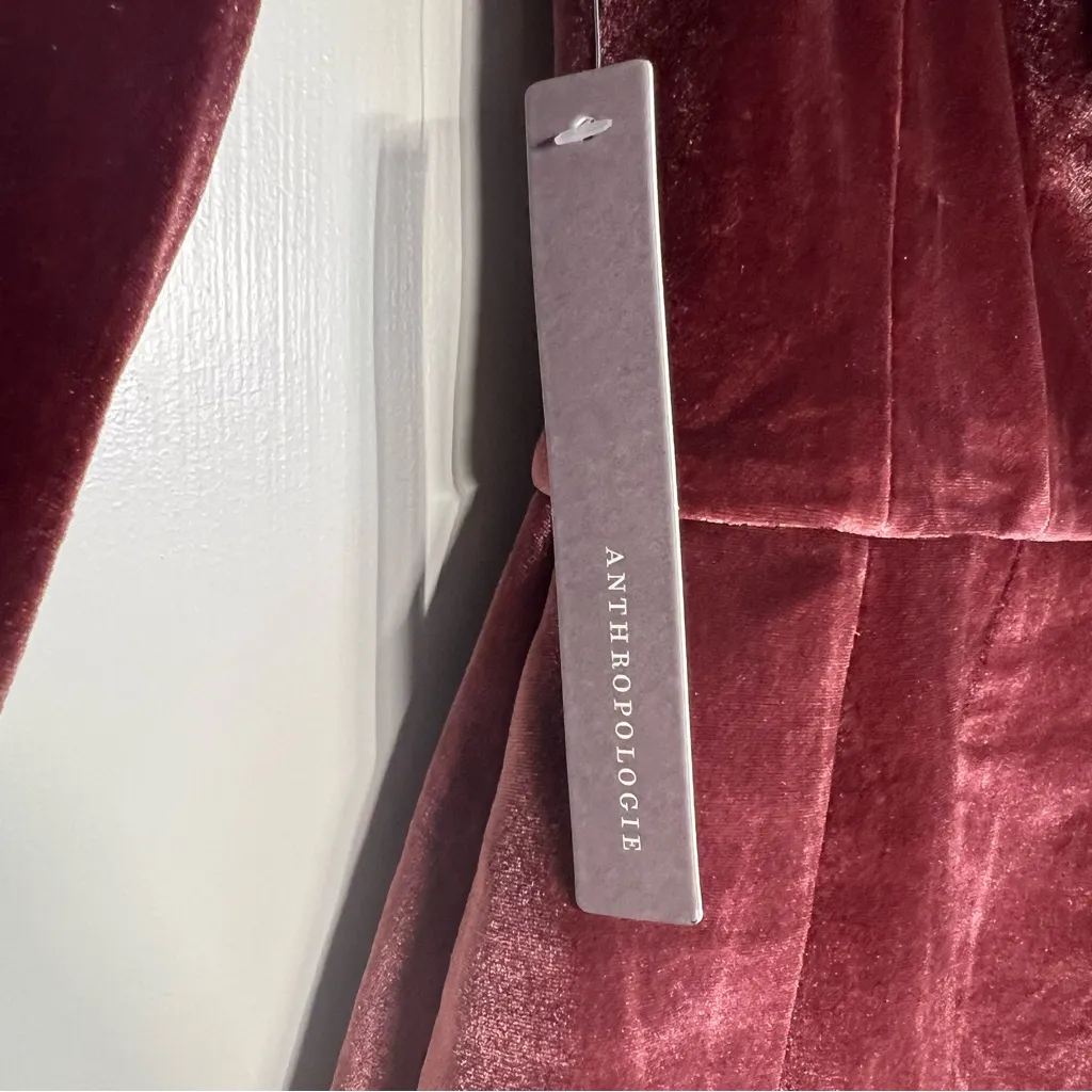 Anthropologie- Hutch Long-Sleeve Square-Neck Mini Dress - Image 6