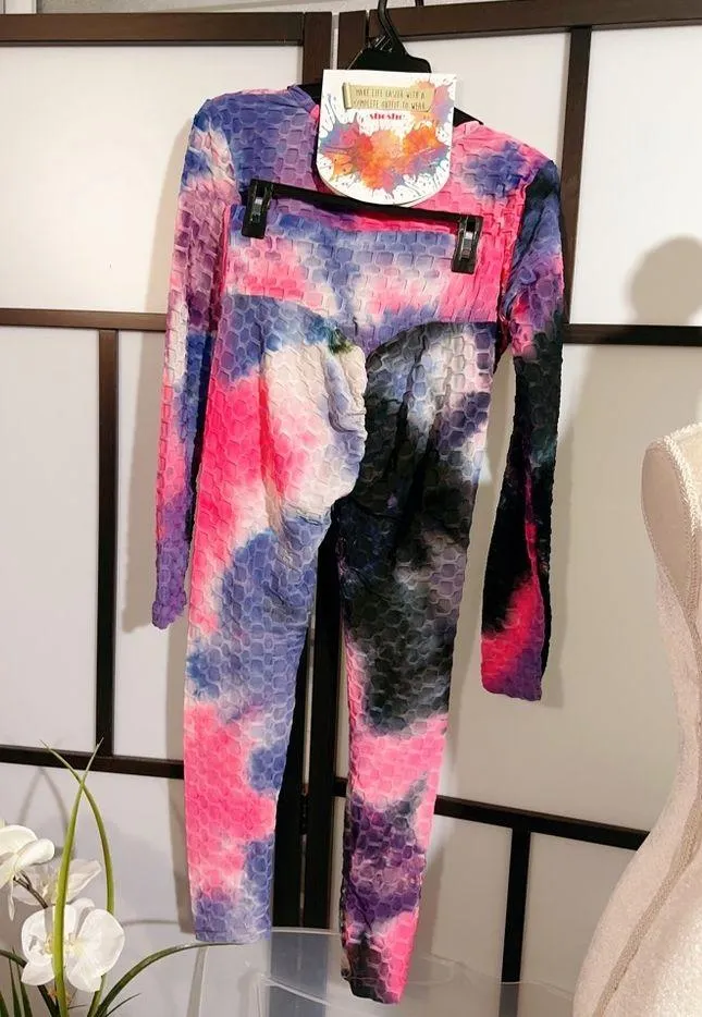 Shosho 2 pieces set Tiktok active pants and top - Image 3