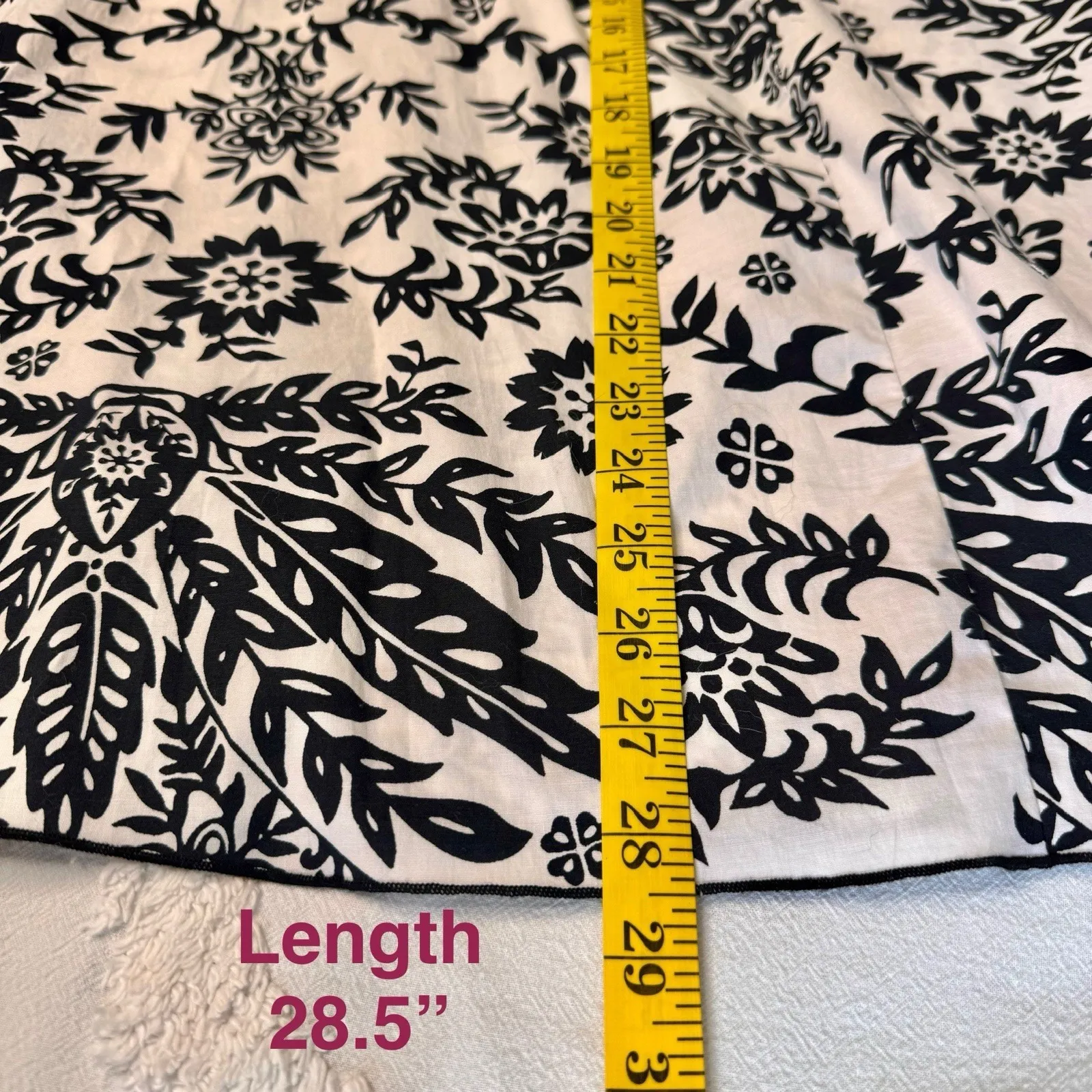 Speechless Y2K Sundress Juniors Size 9‎ Black White Floral Print Halter  Cotton - Image 16