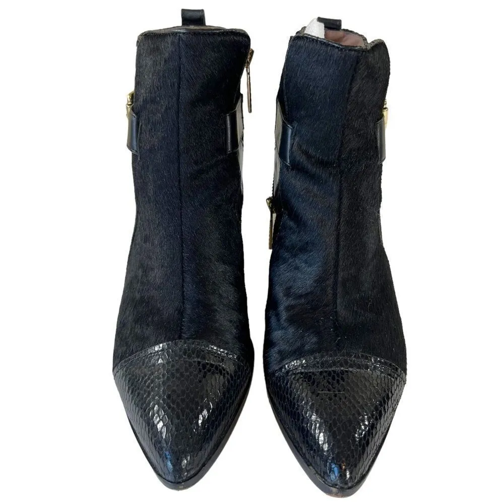 Donald Pliner DOMA Calf Hair Leather Bootie - Image 11