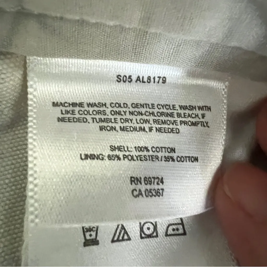 COLUMBIA khaki pants hiking cotton size 8 Tan - Image 5