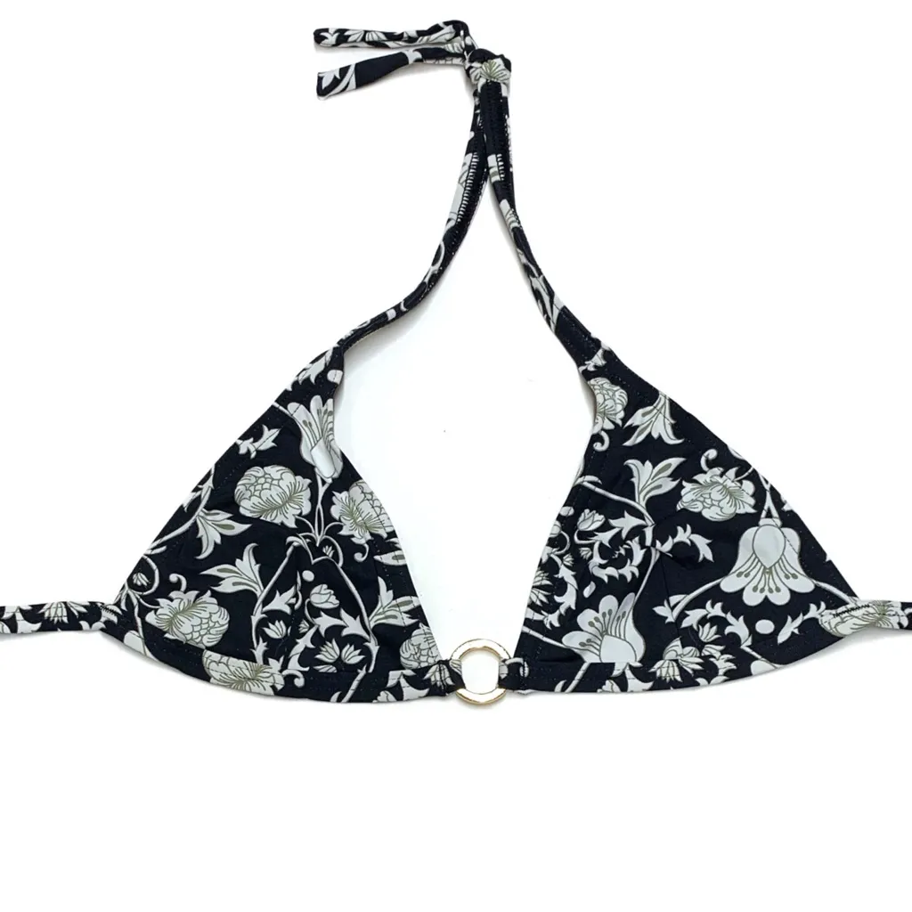 Cia Maritima Floral Cheeky Bikini Black - Image 5