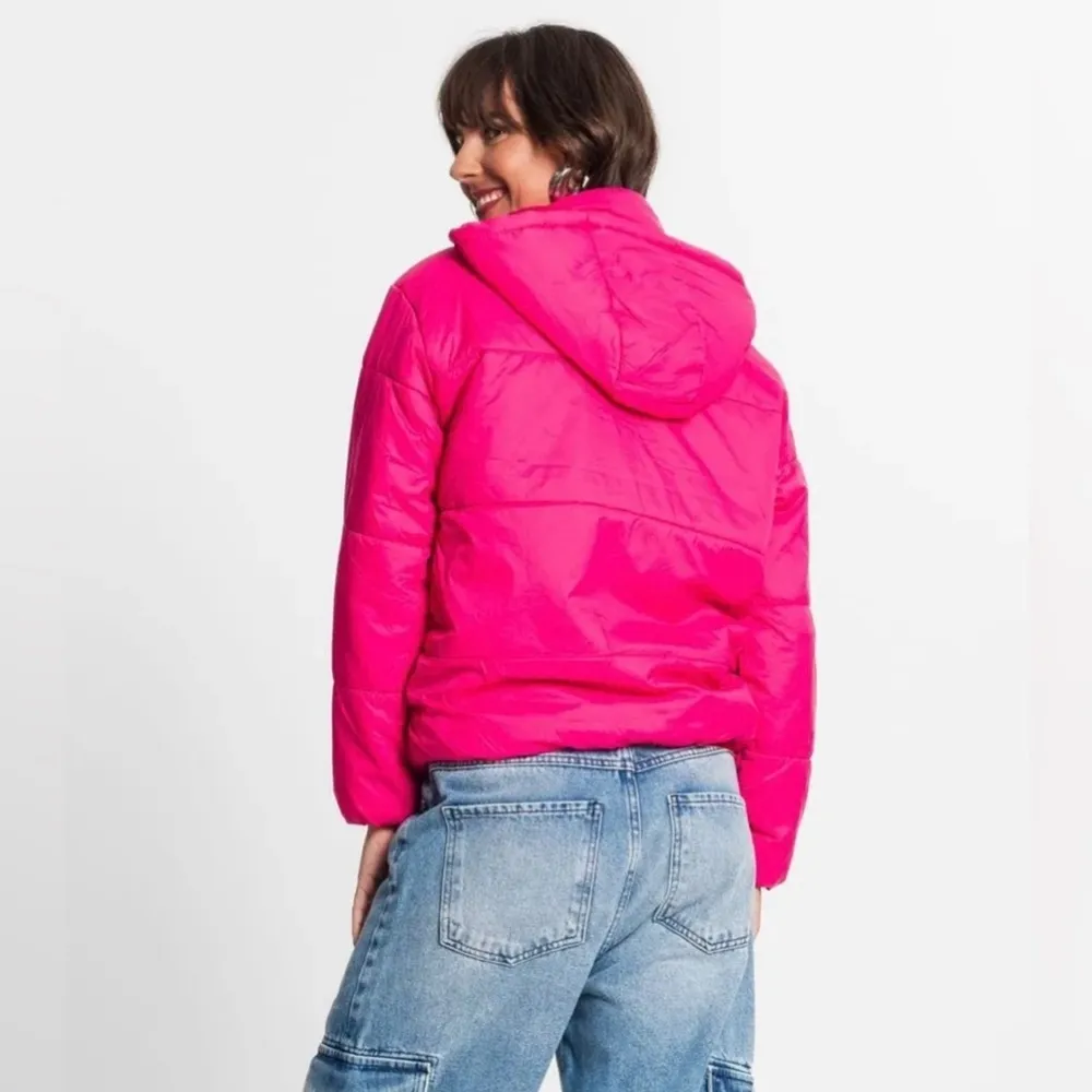 Queen duck Pink Nuptse Goose Down Jacket Winter Puffer Ski Coat L mountaineering Size L - Image 2