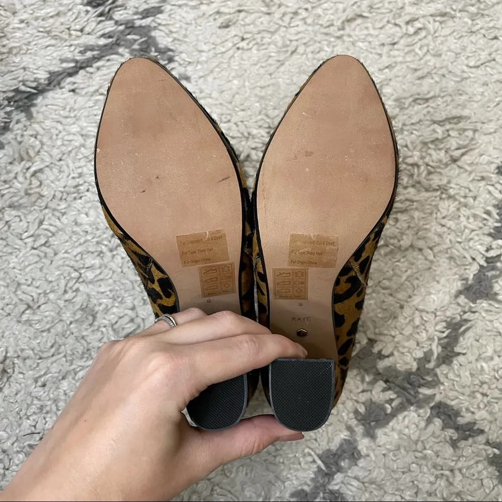 Raye  Ivy Pony Hair Booties Leopard - Image 59