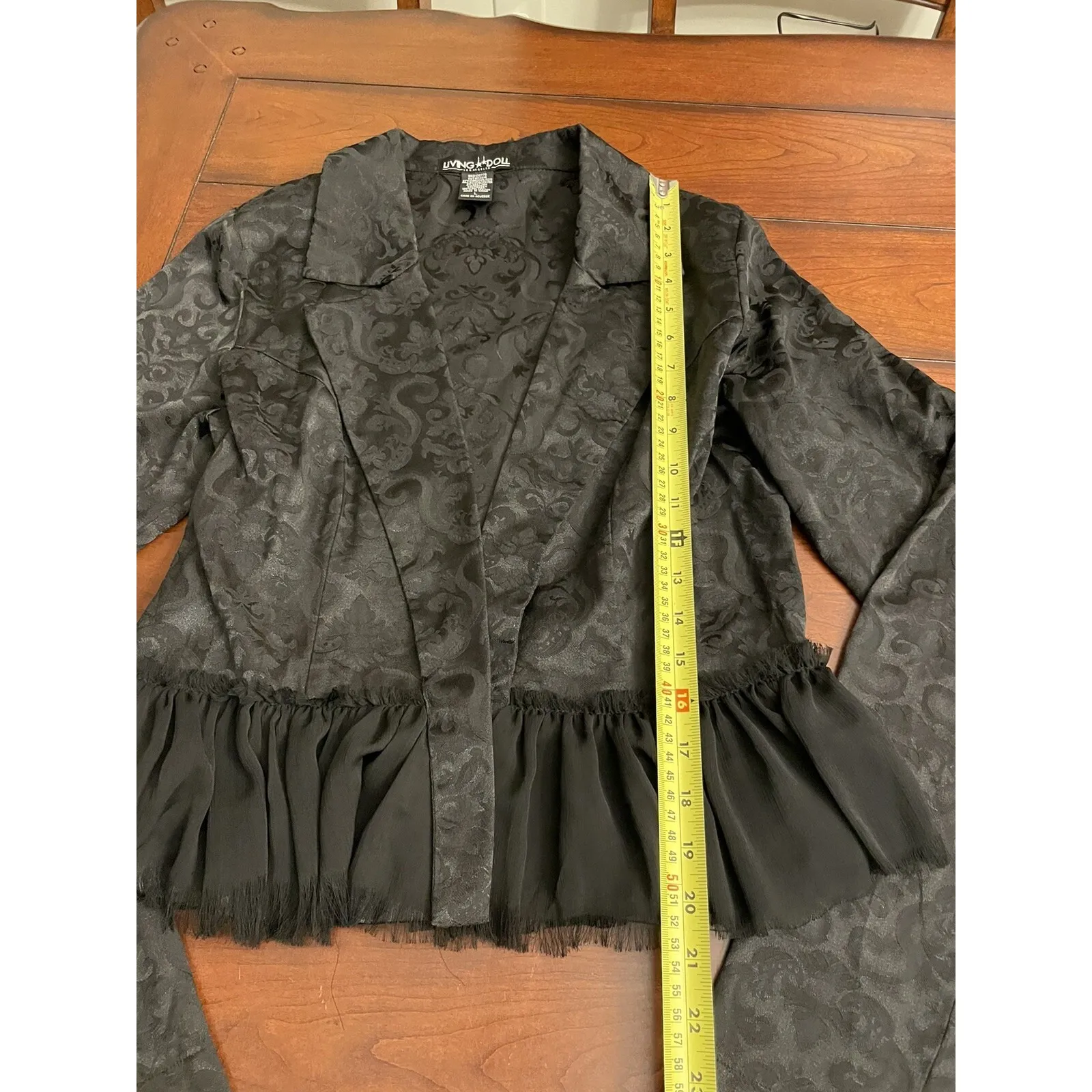 Living‎ Doll Paisley VTG Blazer - Image 6