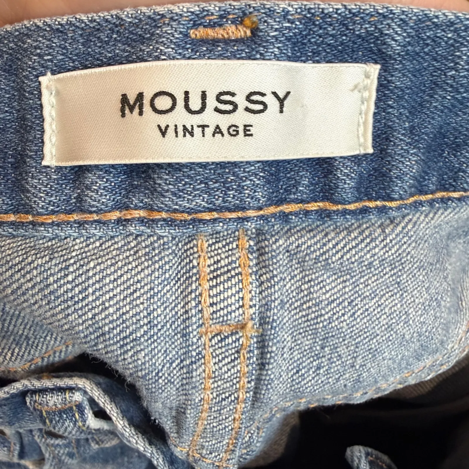 Moussy Vintage Diana Skinny Crop Jeans Light Wash Size 27 Blue - Image 6