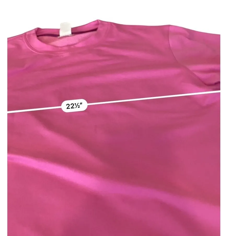 REI Crewneck Pullover Sweatshirt size large pink - Image 8