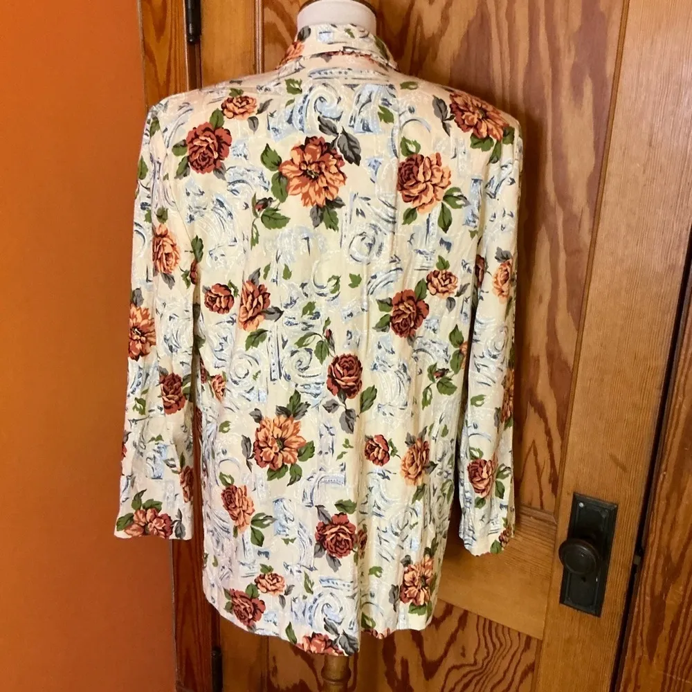 Vintage 90s Jacklyn Smith Autumn Floral Set - Image 13