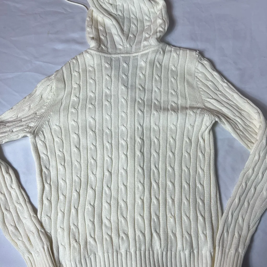 Tommy Hilfiger Women's Off-White Cardigan - Image 4