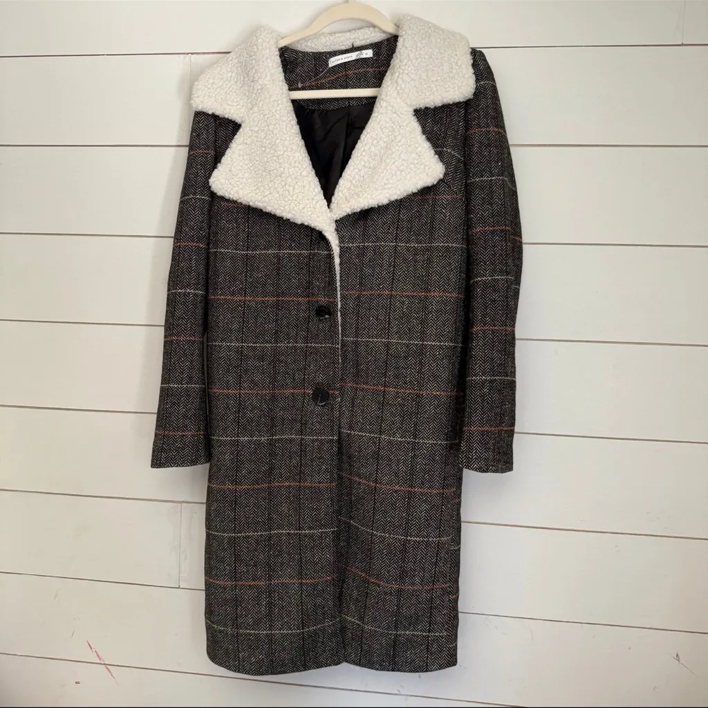 NWOT Altar’d state Opal Plaid Coat - Image 5