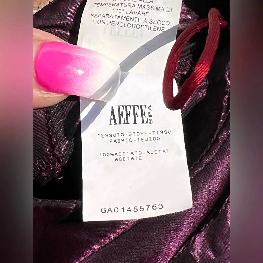 Philosophy DI ALBERTA FERRETTI Skirt Purple Size 8 - Image 8