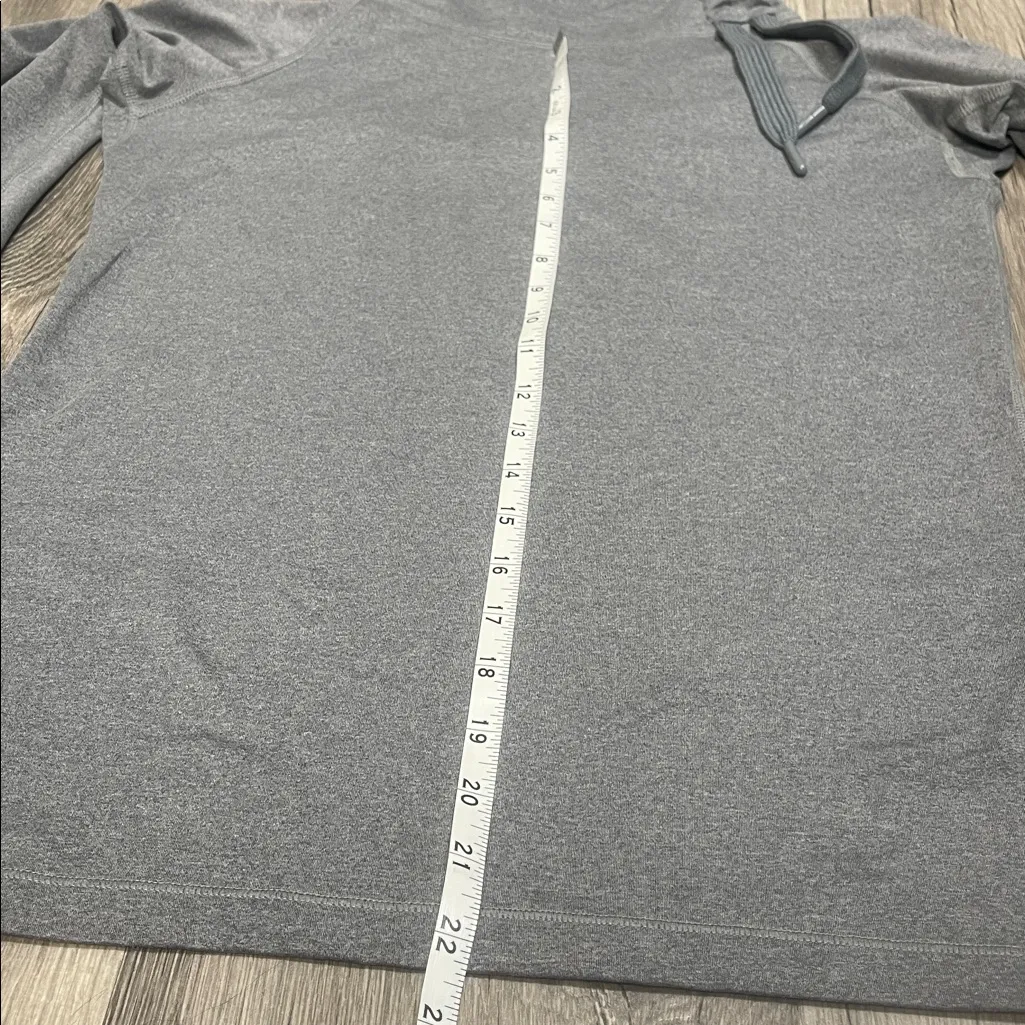 Nike Heather Gray High-Neck Long Sleeve - Image 13