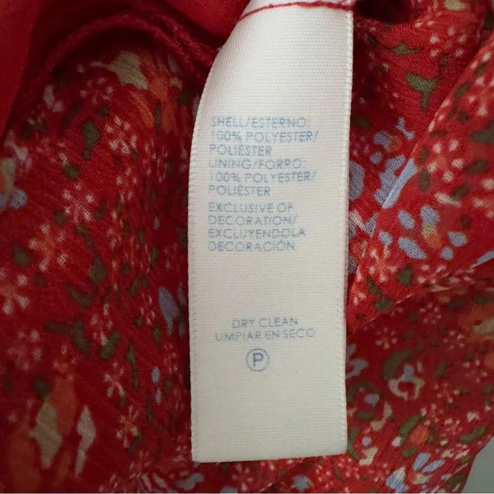 Rebecca Minkoff Lynne Dress Floral Tiered Ruffle Dress Cold Shoulder Cutout Mini - Image 13