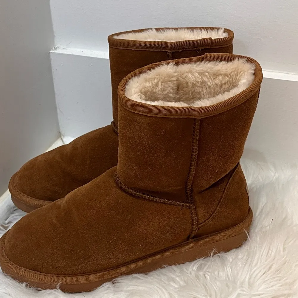 DREAM PAIRS Women's Shorty Mid Calf Winter Snow Boots size 7 - Image 5