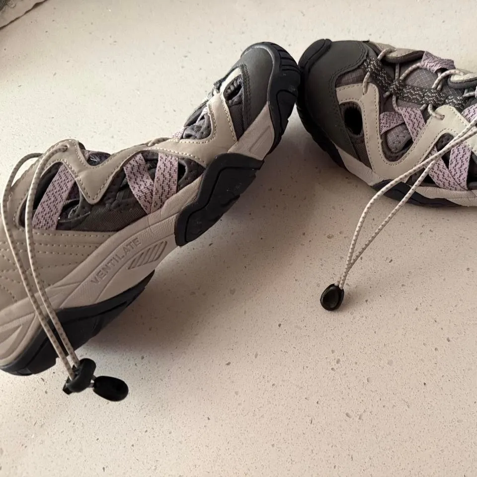 Zeroxposur Umpqua River Sport Sandals Women's 7 Gray Outdoor - Image 2