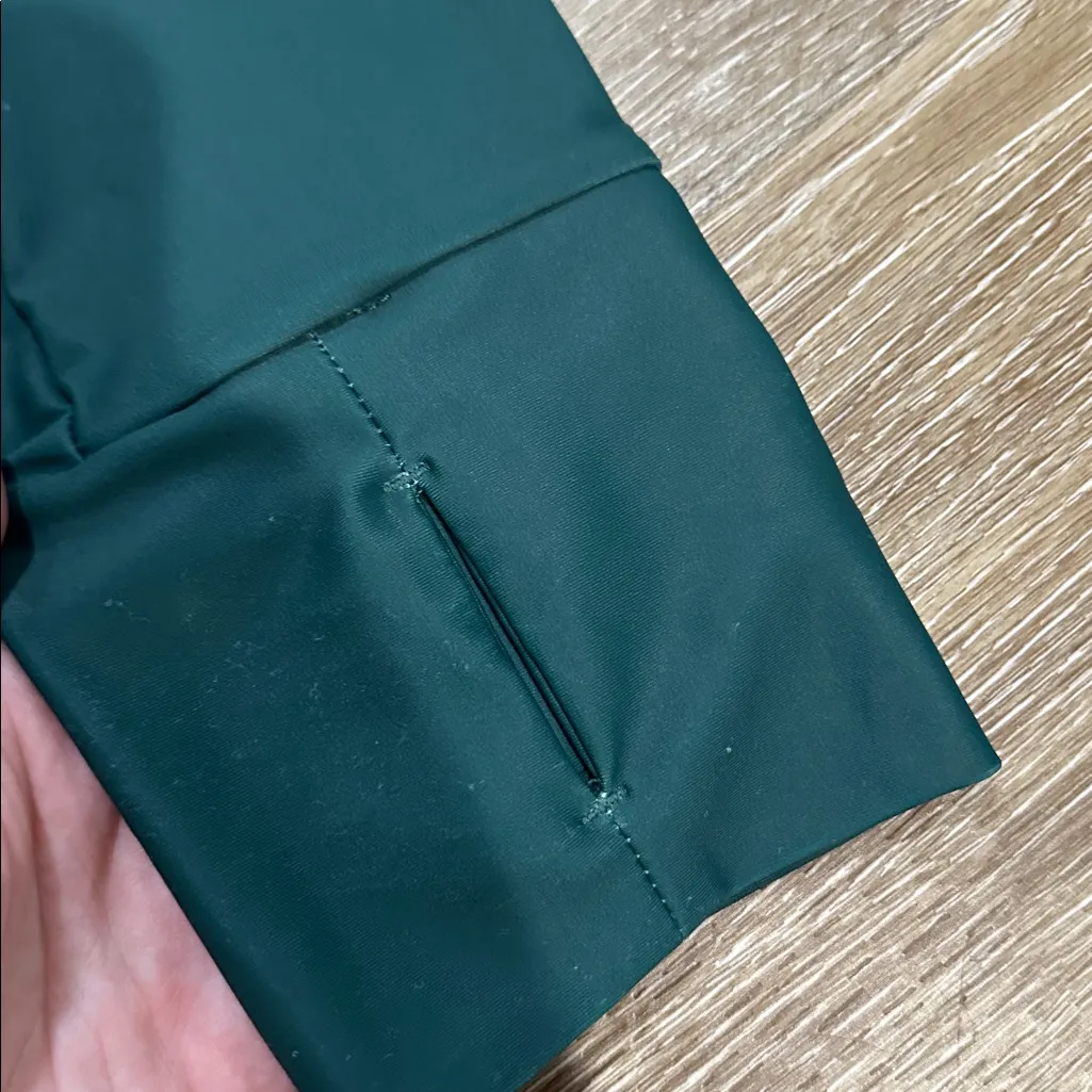 Dark Green Long Sleeve swim dress - Image 3