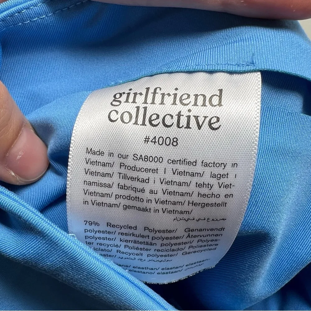 girlfriend collective blue Compressive High-Rise Legging size XXS - Image 5