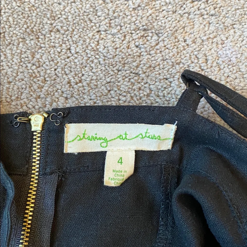 Staring At Stars Black Mini Dress SIZE 4 - Image 3