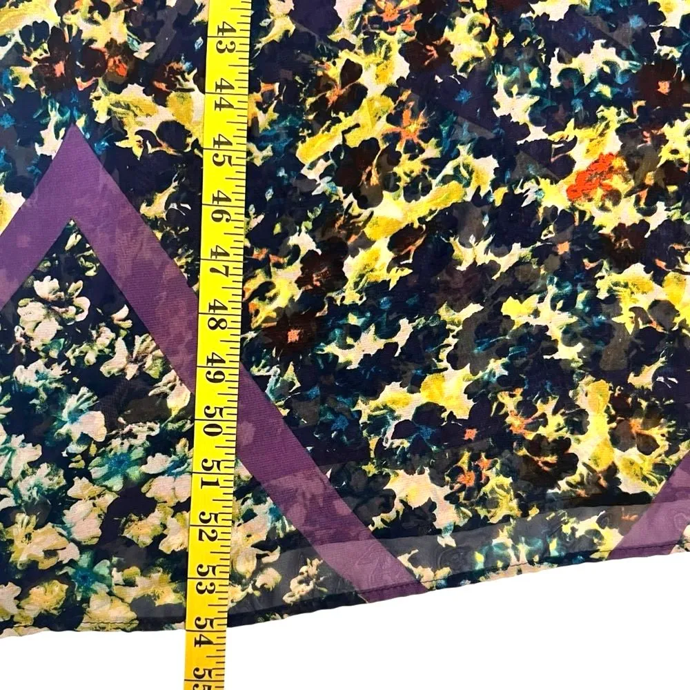 Xhilaration Womens Floral Maxi Dress Size M Boho Hippie Cottage Fairy Goth - Image 5