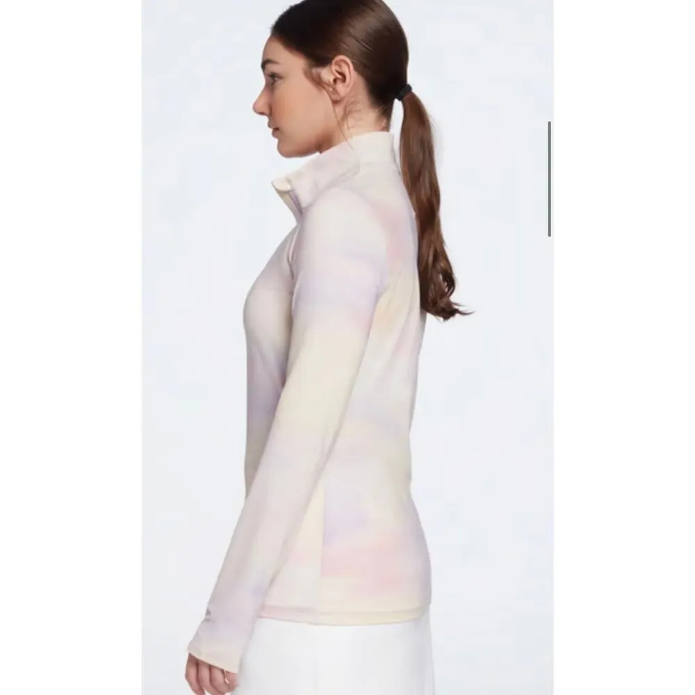 Calia Women's UV Long Sleeve 1/2 Zip Golf Shirt Soft Clouds Lilac (XXL) - Image 3