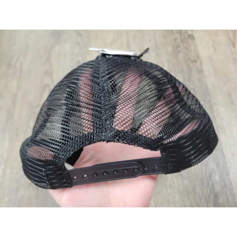 Zyia Active NWT Hat Black Mesh Snapback Trucker Hat Womens Style Cap Lightweight - Image 2